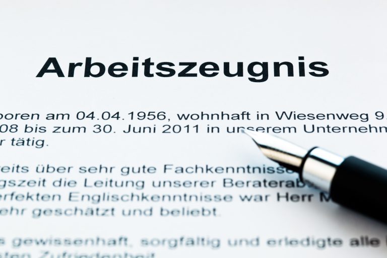 Arbeitszeugnis