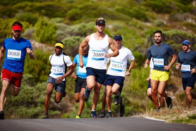 Mehrere Marathonläufer, was ist Zielstrebigkeit?