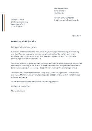 anschreiben mit icons 1