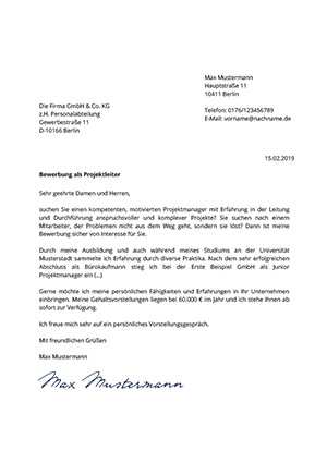 Anschreiben mit Zeitstrahl 9 Anschreiben mit Zeitstrahl